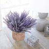 Purple Lavender Hemp Rope Bag Potted Artificial Potted Plant Simulation Flower Home Desktop Decoration