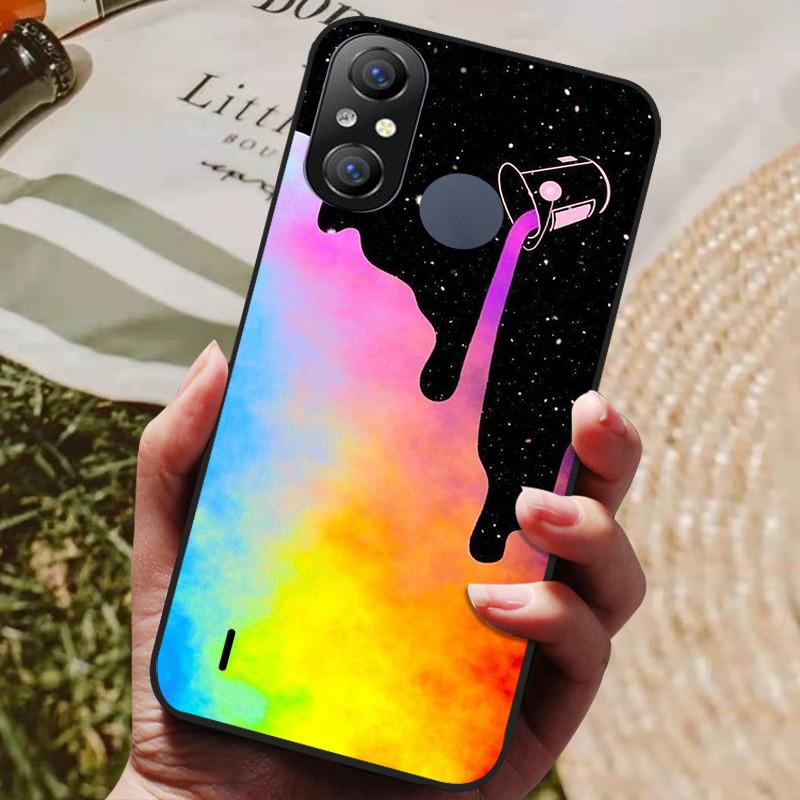 For Itel A58 A49 LTE Case Silicon Back Cover Phone Case For Itel A58 ProCases for Itel A49 a 49 Bumper Funda Black TPU Coques
