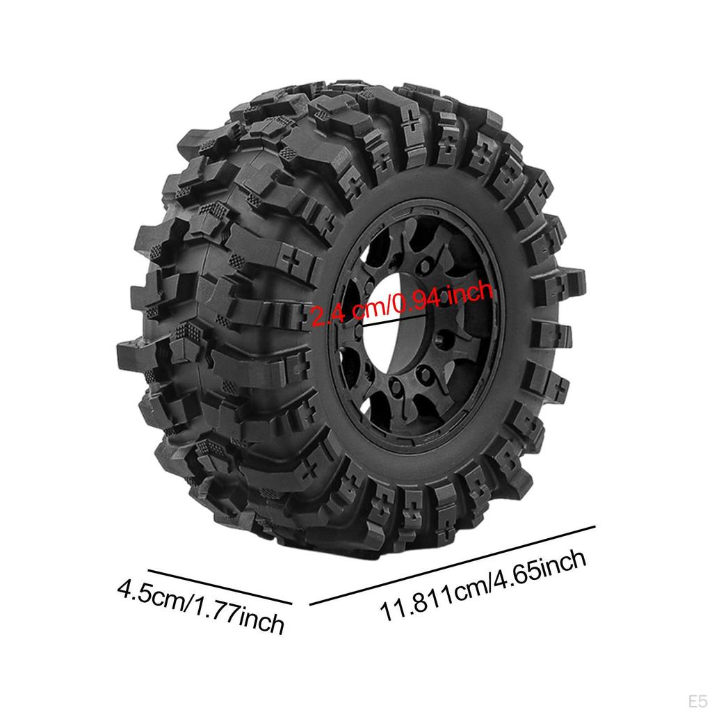 Tires 12mm, 14mm, 17mm Adapter Included Model DIY Spare Parts Professional Replacement Sturdy