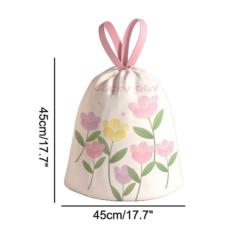 Bedruckter Verdickter Tragbarer Müllbeutel Cartoon Zuhause Küche Badezimmer Einweg Kordelzug Müllbeutel