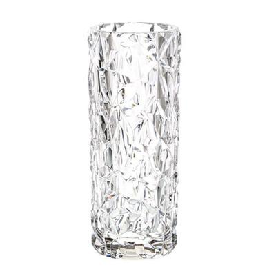 FOYER Unbreakable Vase, Flower Vase, Interior Decor, Polycarbonate, Crystal Series, Height 24.5cm, Width 10cm, 2300180