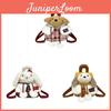 Cute Bunny Plush Backpack With Checkered Pattern For Daily Use And Storage