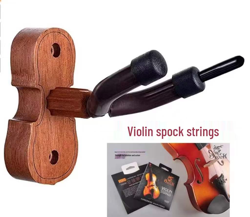 Solid Wood Instrument Hanger: Violin, Erhu, Ukulele, Hulusi Hook