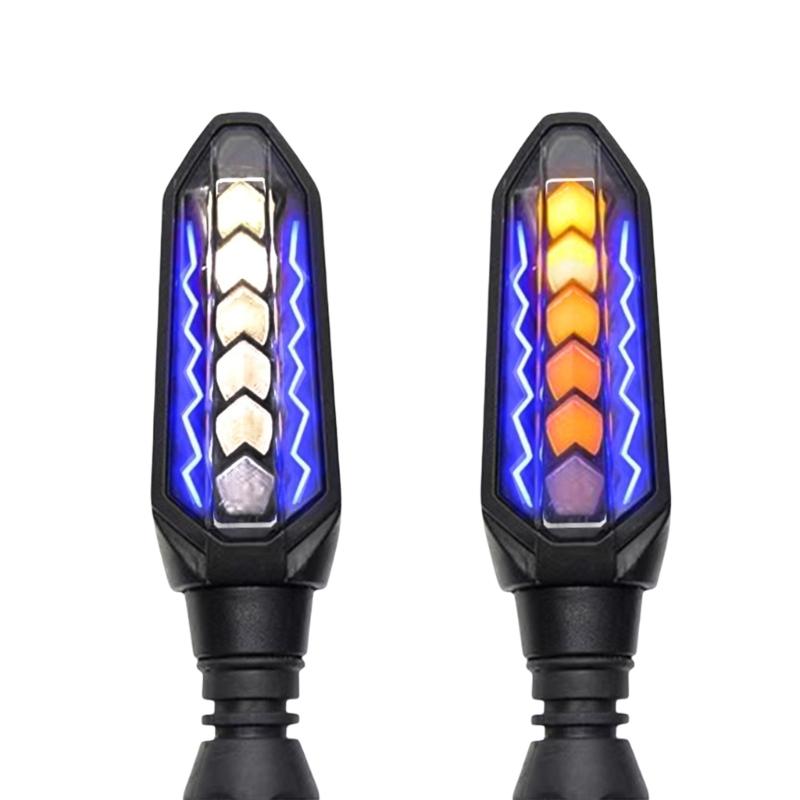 1 Pair Turning Indicators Blinker Motorbike Modification Accessories Running Indicator Lamp Motorcycle Turn Signals Lamp