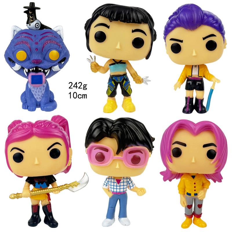 

Лялька ручної роботи K-Pop гурту Demon Hunter - Іграшка та Прикраса для Торта