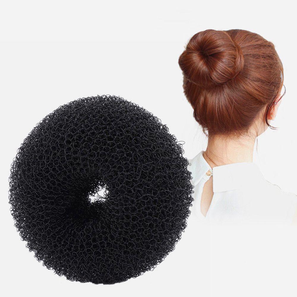 Female Hairstyle Tools Women Hair Ring Korean Style Ponytail Holder Bird's Nest Bun Maker