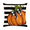 Festive Thanksgiving Pumpkin Pillowcase Decorative Cushion Cover Environmental Friendly Pillowcase with Pumpkin Print