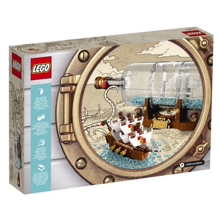 LEGO Ideas Ship In a Bottle 21313 Mixed Colors One Size