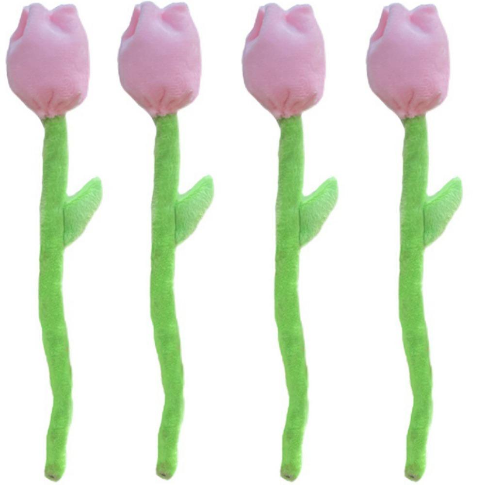 Tulip Motorcycle Ornaments Twisting Flower Electric Vehical Ornaments  Motobike