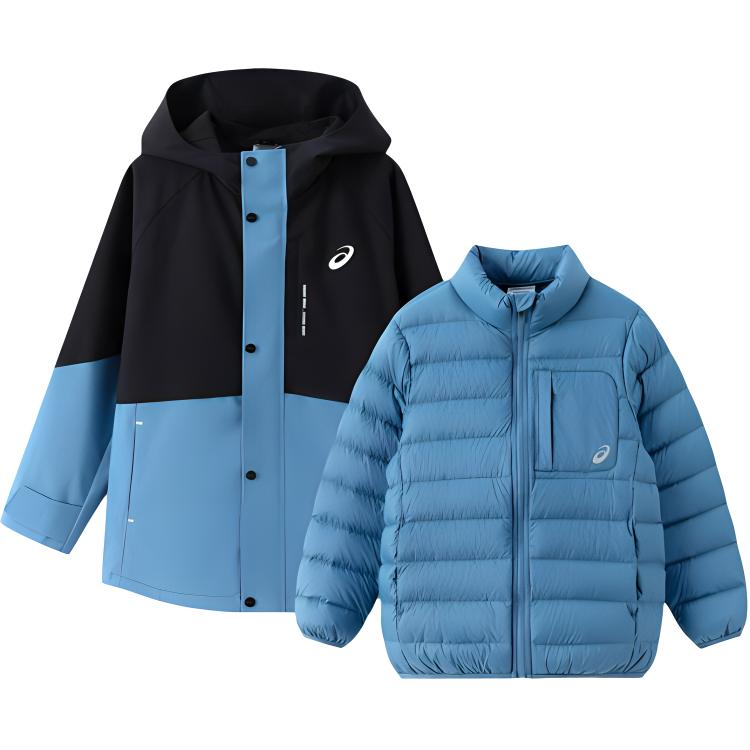 ASICS Down Jacket Blue Teenagers 334241073012-1406 130