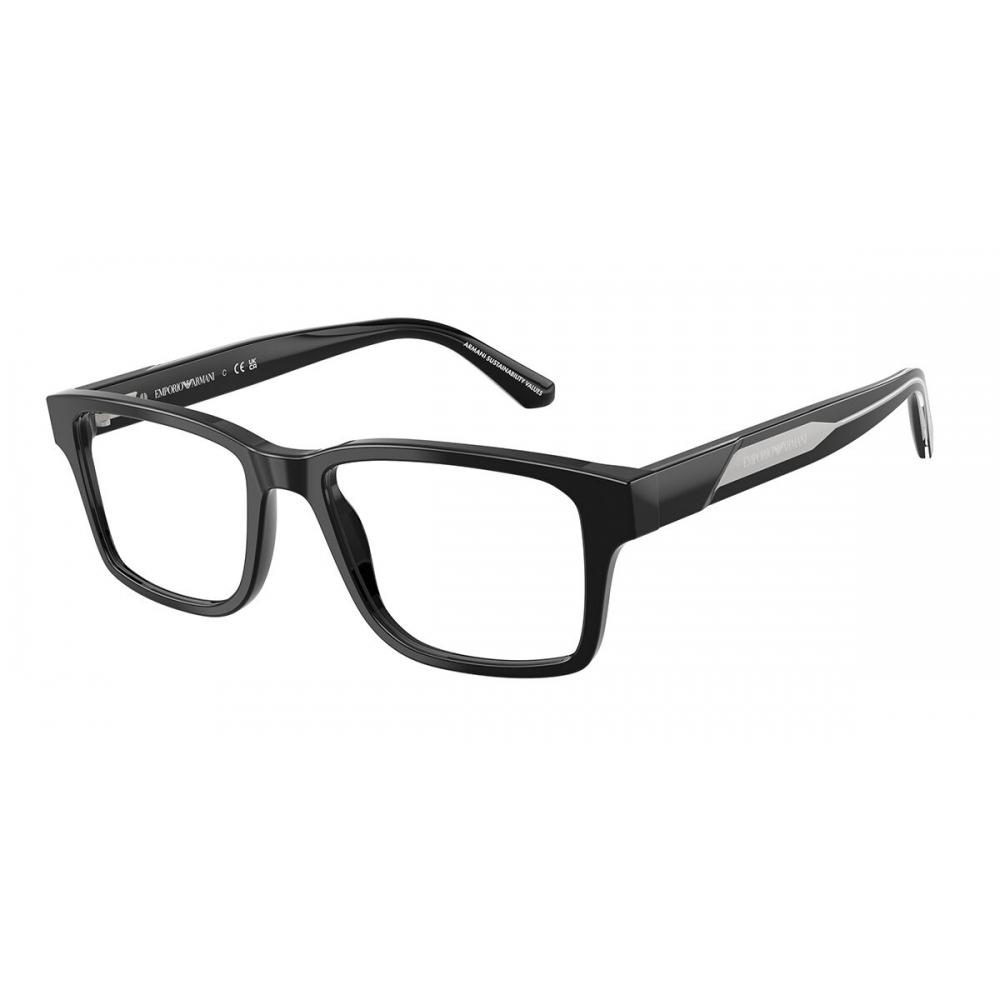 

Emporio Armani Ea3271 Men Eyeglasses 5017 Glossy Black/52-18-145