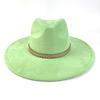 European And American Style Western Cowboy Hat Men And Women Suede Knight Top Hat Sunshade Sunscreen Jazz Hat