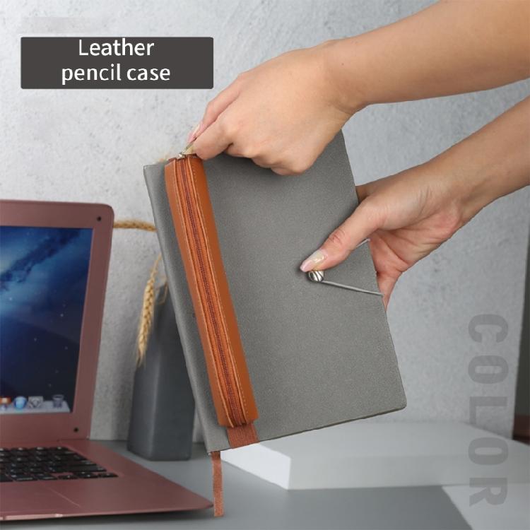 Adjustable Elastic Band Pen Case Leather Pencil Pouches For Hardcover Journal Notebook Pencil Case Sleeves Pen Pouches