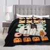 Ghost Reading Blanket Quality Warm Soft 2025 New Halloween Throw Blanket Winter Kid Adult Couch Chair Sofa Bed Fashion Bedspread