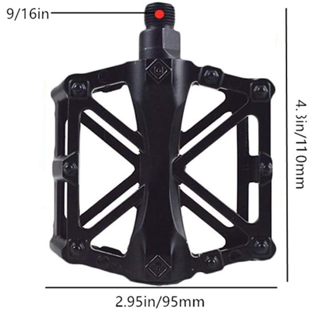 1 Pair Bicycle Pedal Aluminum Alloy Quick Release Ball Bearing Pedal Footrests Cycling Equipment