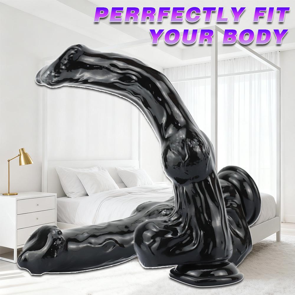 Alien Cross-Dressing Dildo Realist și Dop Anal pentru Femei