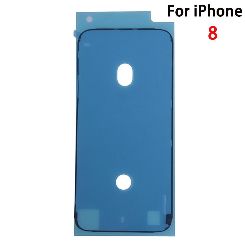 2X LCD Display Frame Waterproof Pre-Cut Adhesive Sticker For iPhone 6S 6SP 7 7P 8G 8 Plus X XR XS XSMax
