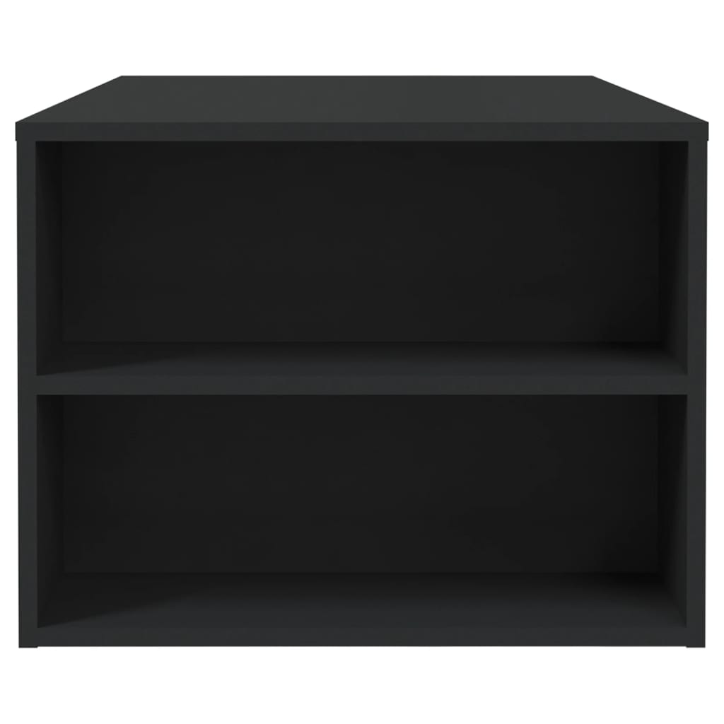 Vidaxl Coffee Table, Black, 102X55X42 Cm, Wood-Based Material