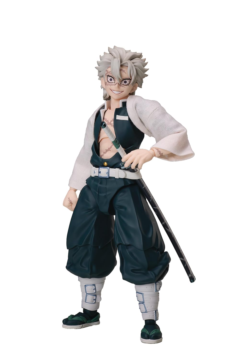 Aniplex Demon Kimetsu no Yaiba Санеми Шинадзугава BUZZmod Масштабная Экшн-фигурка Истребитель 112
