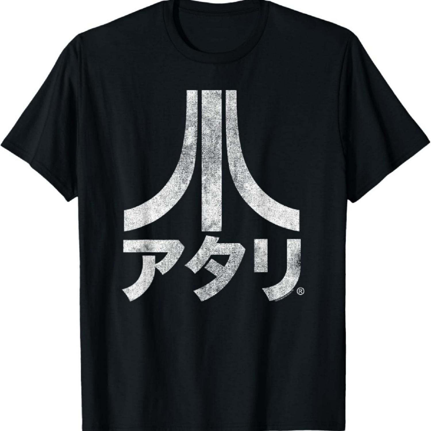 

Ripple Junction x ATARI Logo Japanese Burnout T-Shirt XXXXXL чорний