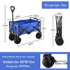 Tragbarer faltbarer Outdoor-Utility-Wagen