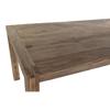 Dining Table - Brown Wood - 180x90x76 Cm - Modern Design - Rectangular