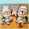 Transforming Penguin Plush Toy Keychain With Pp Cotton For Kids And Giftgiving