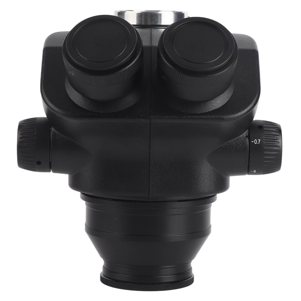 Microscope Head Trinocular Head 3.5‑100X Bifocal Continuous Zoom Stereo Microscope Head