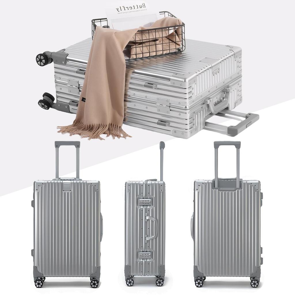 Aluminiumrahmen Carry Carry TSA Ultra Large Double 360 Degree Business School Trips XL [SupTrip] Handgepäckkoffer, Typ, Koffer, Tasche, Groß, Stoßfest,