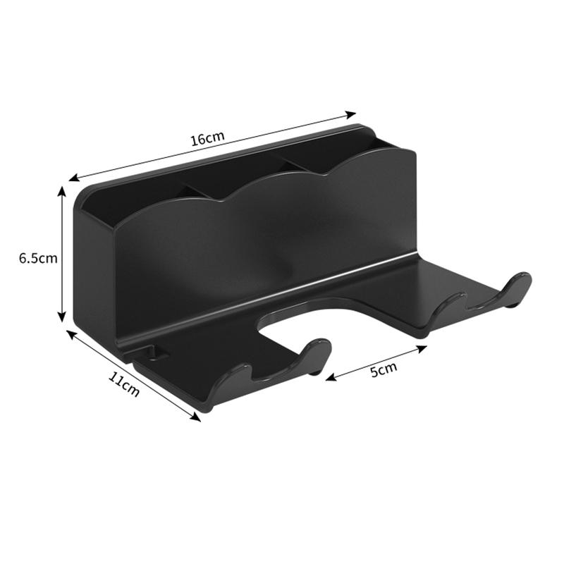 Hair Dryer Holder Wall Dryer Cradle Straightener Stand Hairdryer Organizer Box Toilet Blower Holder Shelf Bathroom Accessories