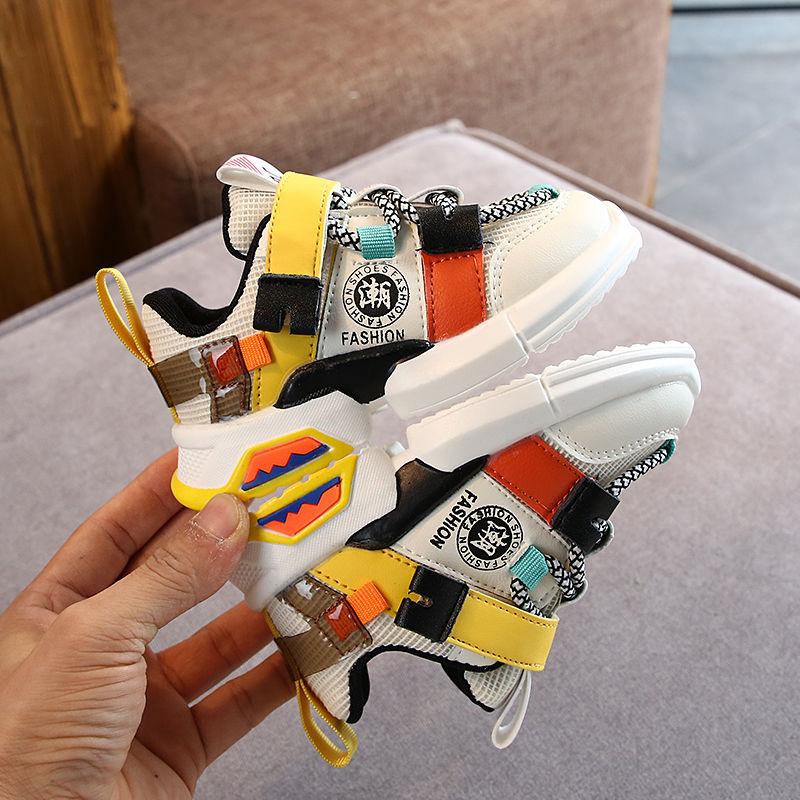 Size Kids Shoes Children Girls Sneakers Summer Spring Autumn Baby Sneaker Casual Shoes Boys Fashion Breathable Sport Shoes