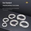 MaShiFu 304 Stainless Steel GB93 Split Lock Spring Washers