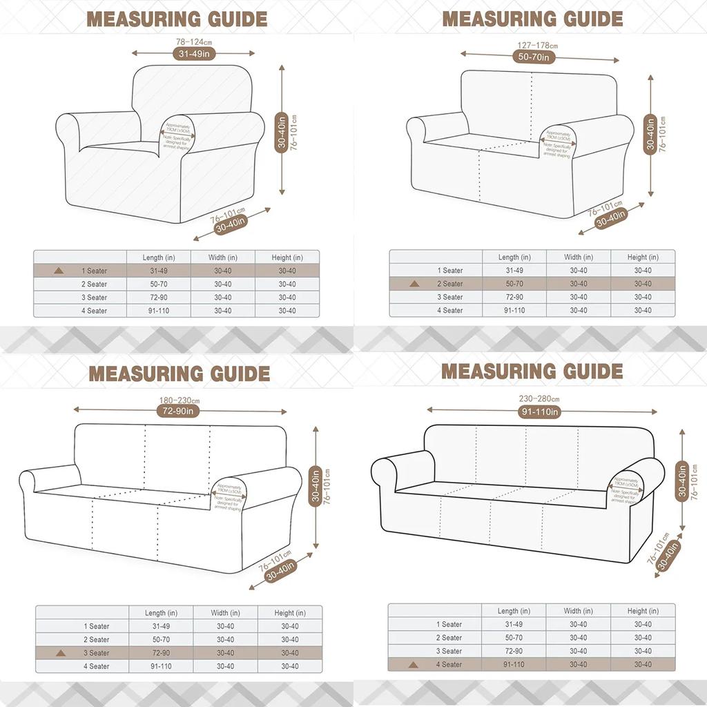 Sofabezug mit Rock, einfach zu montierender Sofabezug für Wohnzimmer, Couchbezug, waschbar, hochelastischer, langlebiger Seersucker-Stoff