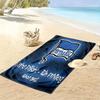 Hertha Roots Print Beach Towel, Large Soft Quick Dry Towel for Beach Camping Swimming