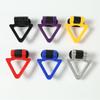 Abs Car Styling Trailer Hooks Simulation Racing Ring Bumper Sticker Decoration Tow Hook Sticker Universal Vehicle Towing Hook