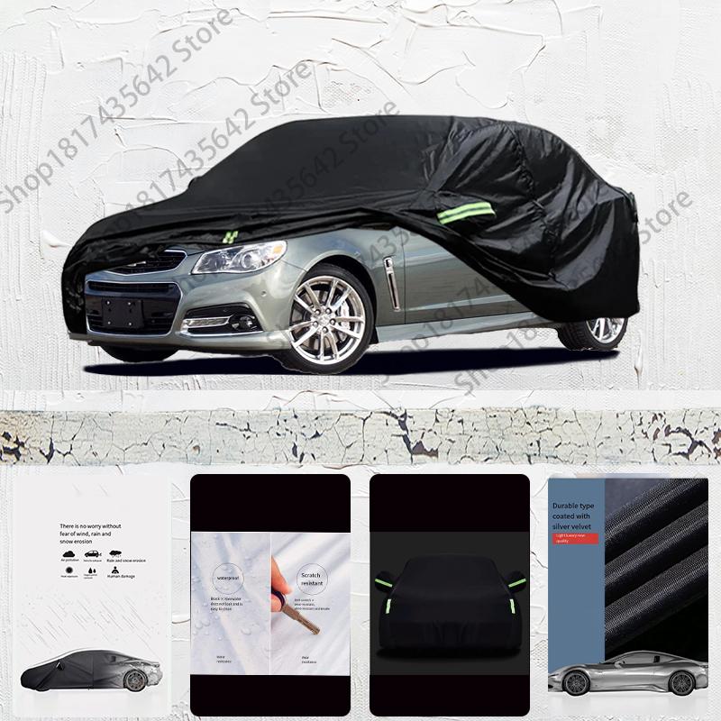 For Chevrolet ss Anti-UV Sun Shade Rain Snow Resistant Dustproof Black Cover Car umbrella Full Car Cover Outdoor Protection