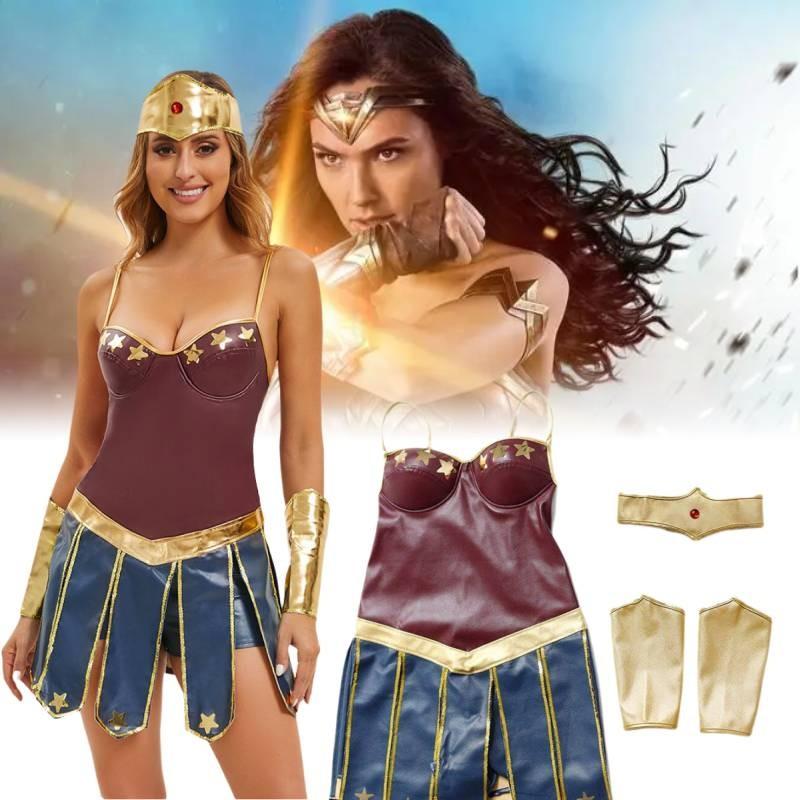 Stunning 2024 Wonder Woman Costume Greek Goddess Roleplay Outfit For Women