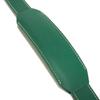 Used 9776 Bandouliere 4.7" 7954 Current Calfskin Silver 0.8" Width Excellent Condition Logo Embossed Green Unisex from