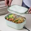 New 304 Stainless Steel Electric Lunch Box Plug-in 1000ml Food Heated Warmer Container Constant Temperature Heated Lunch Box