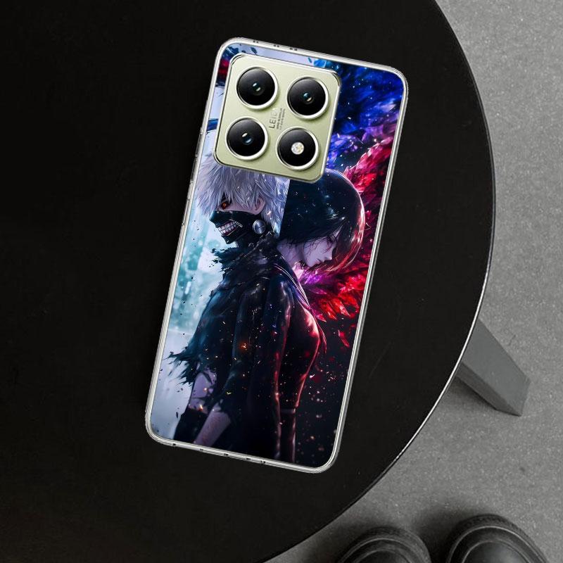 Ghoul Tokyo Touka Kirishima Phone Case Cover for Xiaomi Redmi Note 15 14 13 12 11 Pro Plus 14S 12S 11S 11T 11E 10S 10 Customized