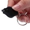 Mini Keychain Squeeze Light Micro Led Flashlight Torch Emergency Key Ring Light
