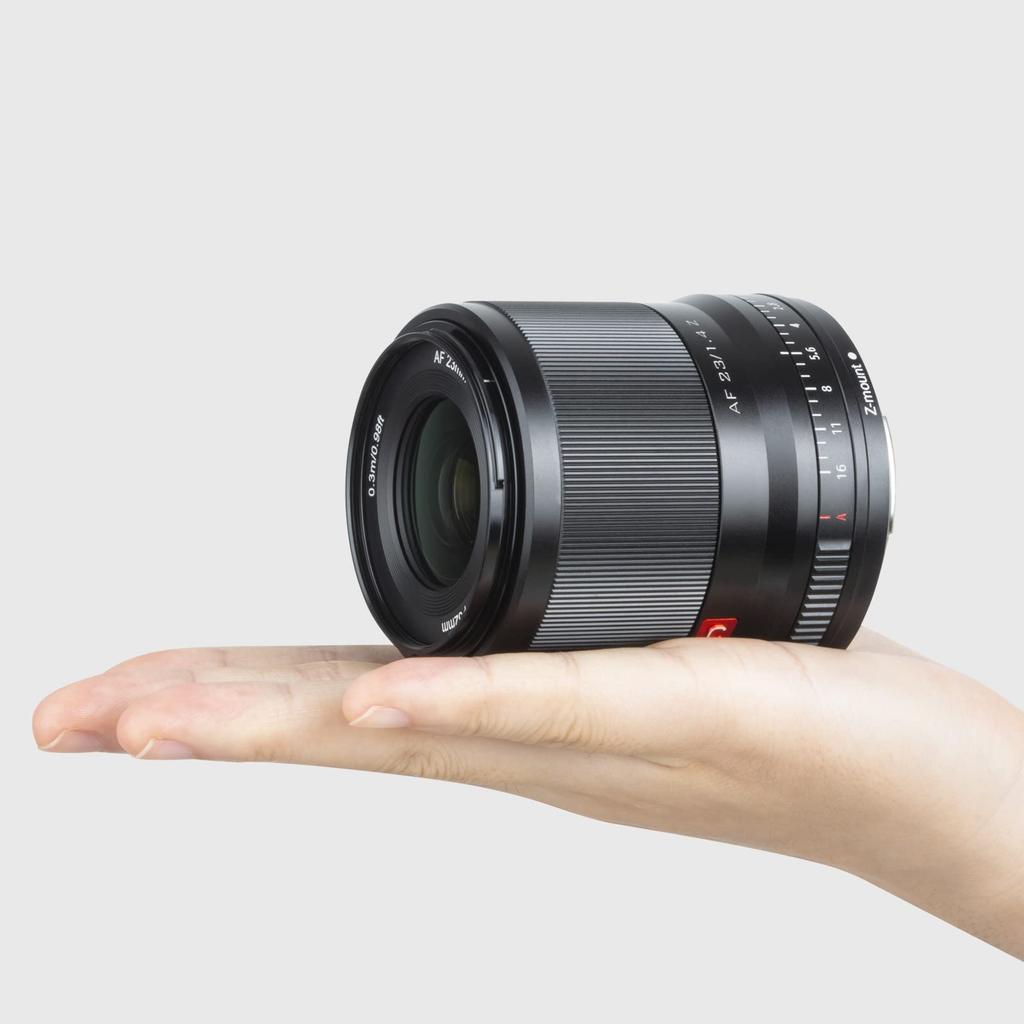 Viltrox 23mm Autofocus Large Aperture Eye AF Lens for Nikon Z Mount Cameras and ZII with Lens Filter Combo F/1.4 APS-C Z5, Z50, Z6, Z6II, Z7,