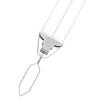 3-Prong BBQ Skewers Set Stainless Steel Grill Skewers with Push Slider Bar Dishwasher Safe Three-Prong Kabob Sticks for Meat Veggies Shrimp