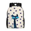 Petes Cartoon Cats Teenage Backpack Sports Student Work  Daypack for Men Women Laptop Computer Canvas Bags