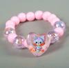 Colorful Sparkle Bead Bracelet for Kids - Princess Jewelry Gift