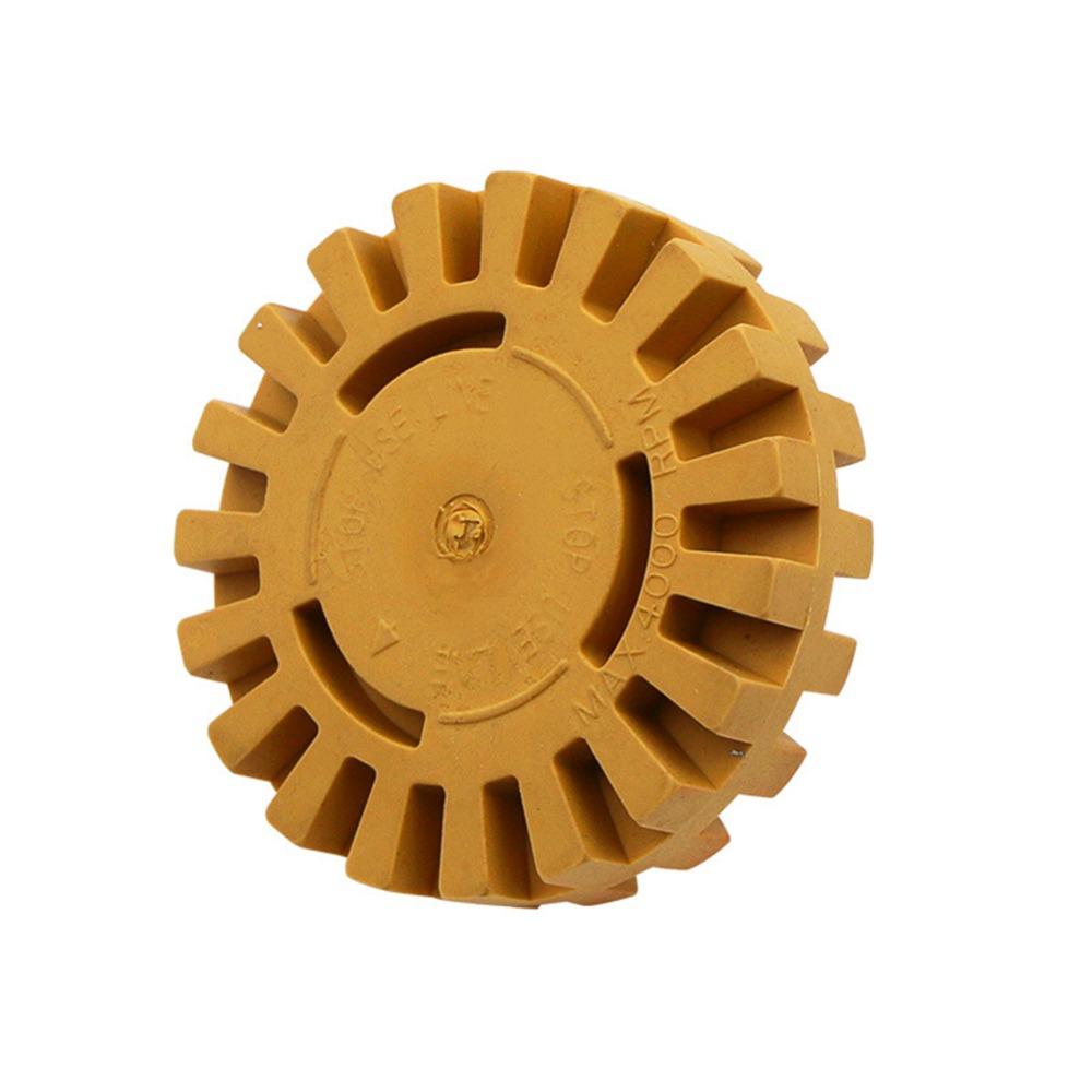 4 Inch Diameter Decal Eraser Wheel Knobby Slotted Edge Eraser Wheel Tool  Car Decal Removal