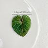 Fridge Magnet Stickers Simulate Leaves Shape Message Memo Paper Fixed For Home Office Work Education Supplies