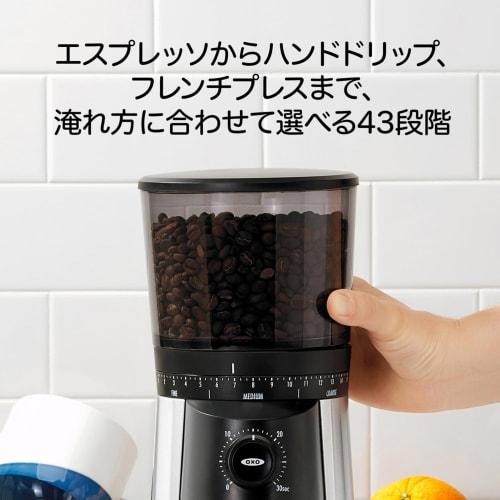 OXO BREW Electric Coffee Mill with Timer, Grinder, Domestic Model