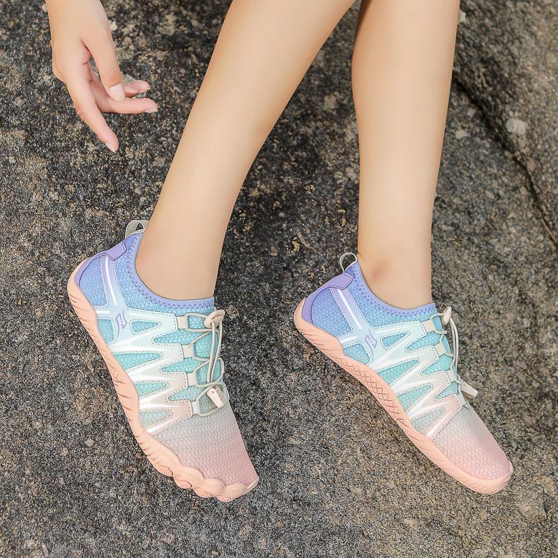 Beach Wading Sneakers Aqua Shoes for Women Men Barefoot Water Sports Shoes Outdoor Wading Shoes for Surfing Swimming Fishing