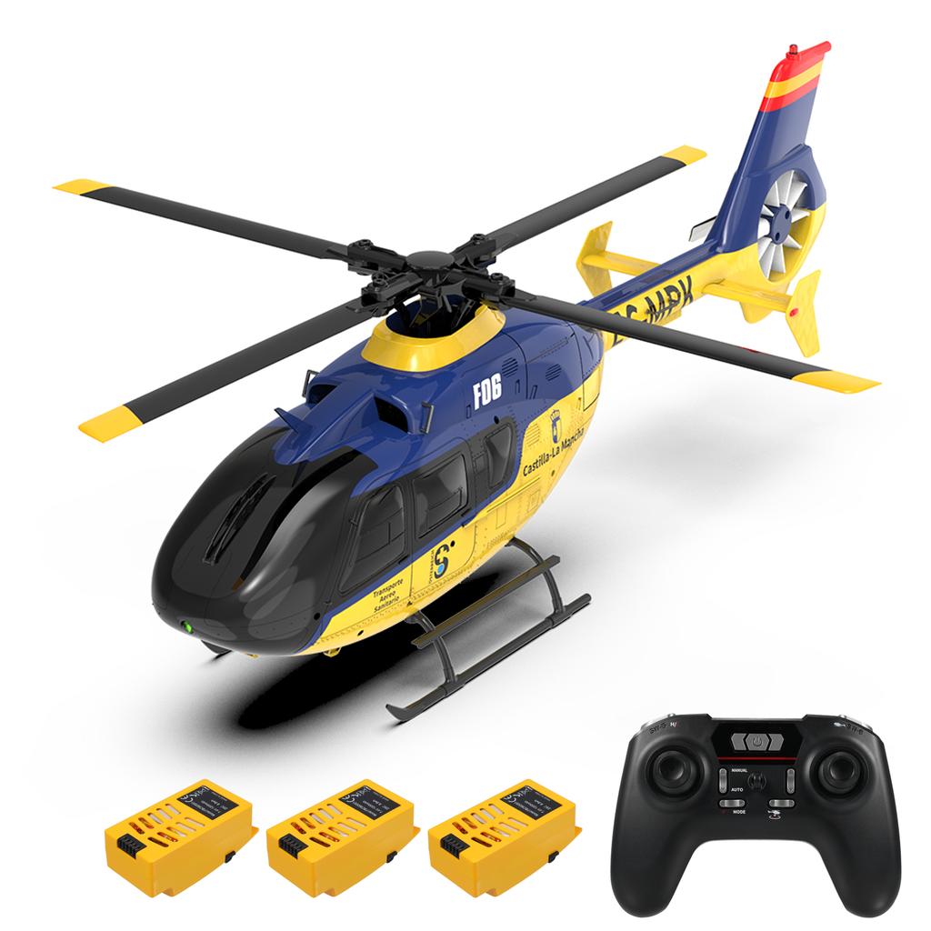 Remote Control Helicopter with Brushless Motors, Altitude Hold, Gyro, Optical Flow Positioning Function and LED Lights,